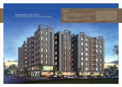 Image of 1050 Sq.ft 3 BHK Apartment / Flat for sale in Kasper Bliss, Bhayli, Vadodara for Rs. 5600000