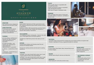 Ayaansh Vihaana Grandeur Brochure 26