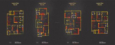 Image of 2465 Sq.ft 4 BHK Apartment / Flat for sale in Rambhajo Ramaa Elite, Vaishali Nagar, Jaipur for Rs. 18500000
