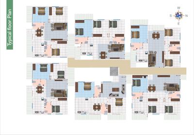 Image of 1145 Sq.ft 2 BHK Apartment / Flat for sale in Samaya Sunshine, Srinivaspura, Bengaluru for Rs. 9146000