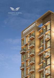 Image of 550 Sq.ft 1 BHK Apartment / Flat for sale in Techno Vision Vivanta Marvel, Mira Road East, Mira Bhayandar for Rs. 7921000