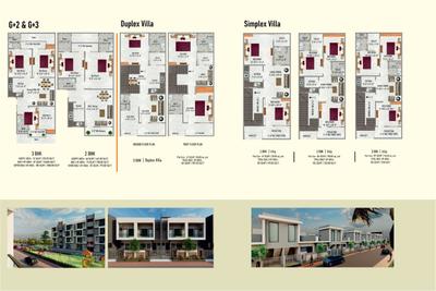 Image of 1350 Sq.ft 3 BHK Apartment / Flat for sale in Krishna Dwarkesh Grand, Kundol, Agra for Rs. 4299000