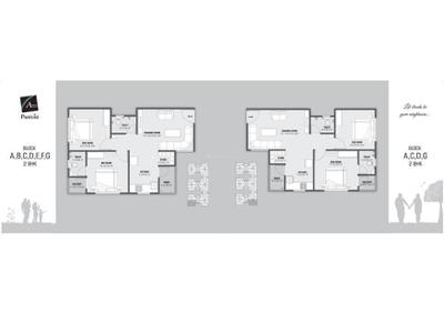 Image of 1125 Sq.ft 3 BHK Apartment / Flat for sale in Shyam Akash Parisar, Chanakyapuri, Ahmedabad for Rs. 7300000