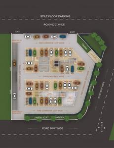 Image of 1919 Sq.ft 3 BHK Apartment / Flat for sale in Jupiter Appartment, Bhuwana, Udaipur for Rs. 8100000