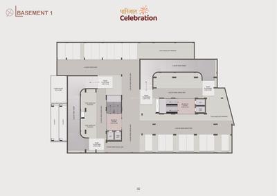 Image of 1980 Sq.ft 3 BHK Apartment / Flat for sale in Param Paarijat Celebration, Kudasan, Gandhinagar for Rs. 7700000