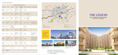 Image of 5000 Sq.ft 3 BHK Apartment / Flat for sale in Satya The Legend, Sector 57, Gurgaon for Rs. 80000000