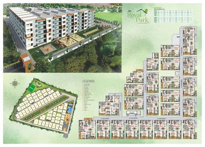 Image of 1040 Sq.ft 2 BHK Apartment / Flat for sale in Jai Royal Park, K R Puram, Bengaluru for Rs. 9568000