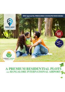 Image of 1200 Sq.ft Residential Plot / Land for sale in Vaibhav Greens Phase I, Mallenahalli, Sidlaghatta, Chikballapur District for Rs. 1080000