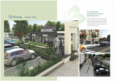 Image of 1050 Sq.ft 2 BHK Apartment / Flat for sale in Aradhana Bhavyaa Green, Jagatpura, Jaipur for Rs. 5200000
