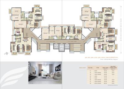 Image of 550 Sq.ft 1 BHK Apartment / Flat for sale in Techno Vision Vivanta Marvel, Mira Road East, Mira Bhayandar for Rs. 7921000
