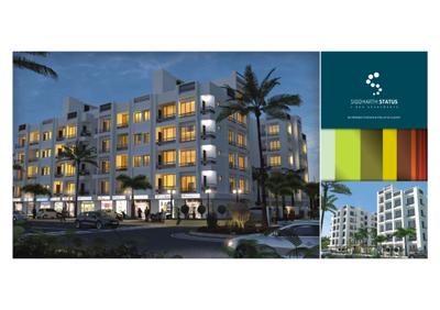 Image of 1089 Sq.ft 2 BHK Apartment / Flat for sale in Siddharth Status, Vavol, Gandhinagar for Rs. 4500000