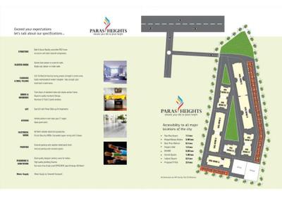 Image of 762 Sq.ft 2 BHK Apartment / Flat for sale in Paras Heights, Ayodhya Bypass, Bhopal for Rs. 2800000