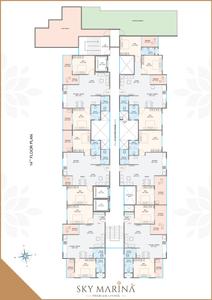 Image of 1350 Sq.ft 3 BHK Apartment / Flat for sale in Sai Sky Marina, Chikhali, Pune for Rs. 8100000