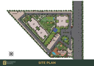 Image of 2490 Sq.ft 4.5 BHK Apartment / Flat for sale in Woodland Heights, Sector 86, Mohali for Rs. 20000000