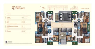 Image of 1254 Sq.ft 3 BHK Apartment / Flat for sale in Raghav Enclave, Kurla East, Mumbai for Rs. 22200000