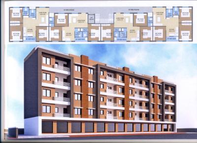Image of 1500 Sq.ft 3 BHK Duplex for sale in Ravi Kiran Harsh Residency, Nandelav, Bharuch for Rs. 9100000