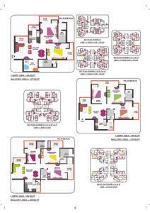 Image of 1080 Sq.ft 2.5 BHK Apartment / Flat for sale in Nimbus The Hyde Park Tower S T U, Sector 78, Noida for Rs. 11500000