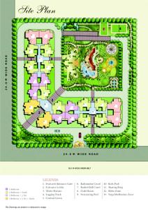 Image of 1700 Sq.ft 3 BHK Apartment / Flat for sale in Amrapali Castle, Kasba, Kolkata for Rs. 14000000