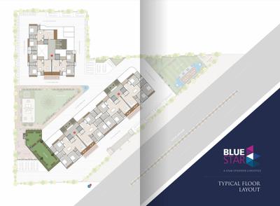 Image of 2250 Sq.ft 3 BHK Apartment / Flat for sale in Life Style Blue Star, Rander, Surat for Rs. 22000000