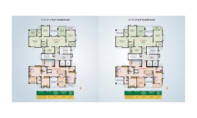 Image of 1400 Sq.ft 3 BHK Apartment / Flat for sale in Paranjape Ruturang E, Kothrud, Pune for Rs. 26000000