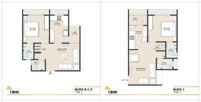 Image of 402 Sq.ft 1 BHK Apartment / Flat for sale in Sunrise Homes1, Vatva, Ahmedabad for Rs. 2000000
