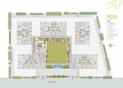 Image of 1125 Sq.ft 2 BHK Apartment / Flat for sale in Shtapatya Infinity Park, Choryasi, Surat for Rs. 3800000