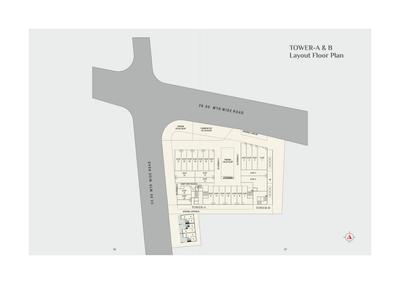 Image of 960 Sq.ft 1.5 BHK Duplex for sale in The Manjalpur Crossway, Manjalpur, Vadodara for Rs. 1400000