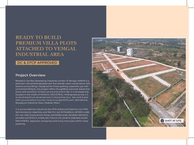 Image of 1200 Sq.ft Residential Plot / Land for sale in MBC Avinya Enclave, Vemagal, Kolar for Rs. 3840000