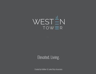 Image of 1000 Sq.ft 2 BHK Apartment / Flat for sale in Lanke Westen Tower, Wakad, Pune for Rs. 8500000
