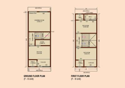 Image of 702 Sq.ft 2 BHK Independent House for sale in Krupalu Town Houses, Karamsad, Anand for Rs. 3700000