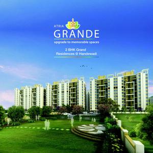 Image of 1000 Sq.ft 2 BHK Apartment / Flat for sale in Atria Grande, Handewadi, Pune for Rs. 6700000
