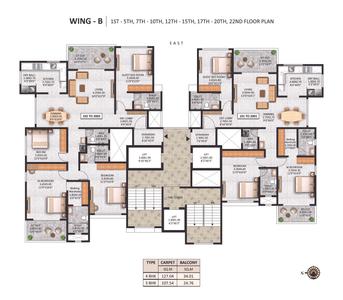 Image of 2340 Sq.ft 4 BHK Apartment / Flat for sale in Virkar Seven, Baner, Pune for Rs. 28000000