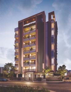 Image of 1742 Sq.ft 3 BHK Apartment / Flat for sale in Shri Kartik Swami Heights, Tidke Colony, Nashik for Rs. 12542000