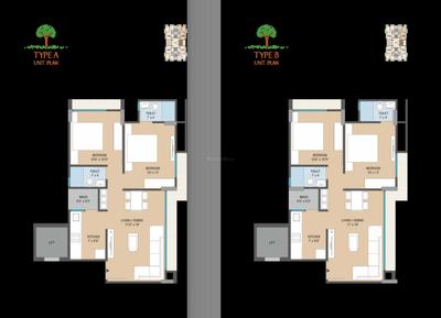 Image of 1170 Sq.ft 2 BHK Apartment / Flat for sale in Shinesons Vasudha, Gota, Ahmedabad for Rs. 6500000