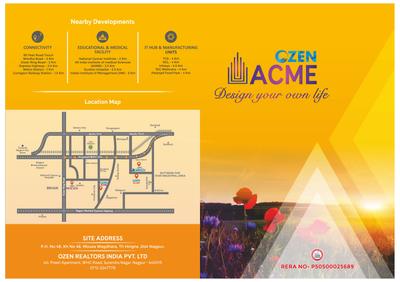 Image of 1268 Sq.ft Residential Plot / Land for sale in Ozen Acme, Jamtha, Nagpur for Rs. 2500000