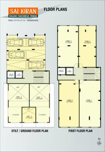 Image of 950 Sq.ft 2 BHK Apartment / Flat for sale in Sugandhi Sai Kiran, Virar West, Virar for Rs. 5800000