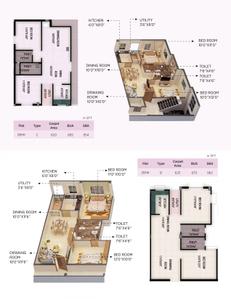 Image of 670 Sq.ft 2 BHK Apartment / Flat for sale in Bhawani UMA Plaza, Urali, Cuttack for Rs. 6000000