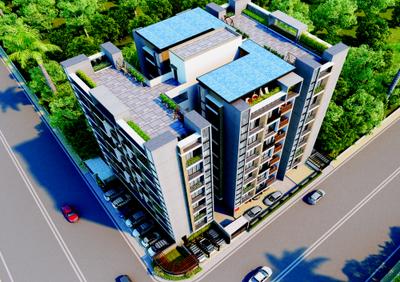 Image of 1890 Sq.ft 3 BHK Apartment / Flat for sale in Vraj Oriana, Prahlad Nagar, Ahmedabad for Rs. 16000000