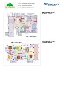 Image of 1100 Sq.ft 2 BHK Apartment / Flat for sale in Hansmukhi Garden Estate, Govind Vihar, Dehradun for Rs. 7000000
