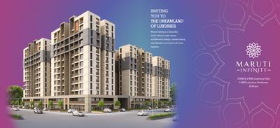 Image of 1200 Sq.ft 3 BHK Apartment / Flat for sale in Dhruv Maruti Infinity, Chhani, Vadodara for Rs. 6900000