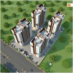 Image of 2925 Sq.ft 4 BHK Apartment / Flat for sale in Happy Home Capital Life, Bharthana, Surat for Rs. 17000000