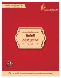 Image of 1289 Sq.ft 3 BHK Apartment / Flat for sale in Balaji Aashiyana, Jhotwara, Jaipur for Rs. 6300000