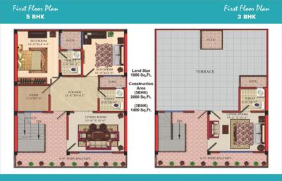 Image of 988 Sq.ft 2 BHK Independent House for sale in Amba Green, Bijnor, Lucknow for Rs. 5700000