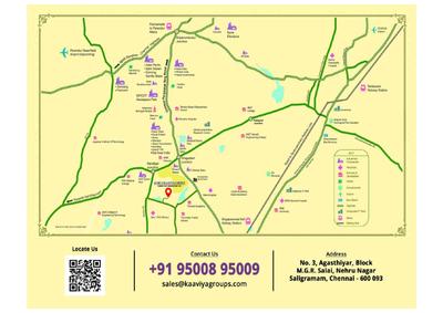 Image of 600 Sq.ft Residential Plot / Land for sale in Kaaviya Garden, Oragadam Sriperambattur, Chennai for Rs. 1620000