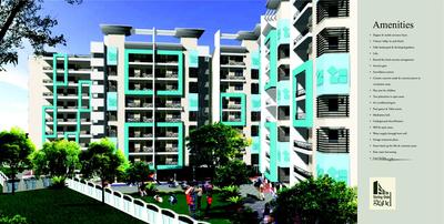 Image of 1340 Sq.ft 3 BHK Apartment / Flat for sale in Sterling Globe Grand, Hoshangabad Road, Bhopal for Rs. 3800000