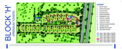 Image of 1370 Sq.ft 3 BHK Apartment / Flat for sale in Windsor Premium Tower, Raj Nagar Extension, Ghaziabad for Rs. 9000000