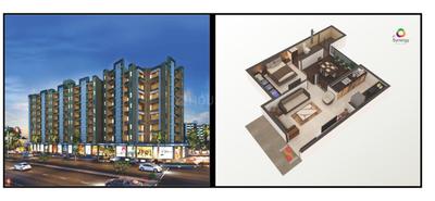 Image of 550 Sq.ft 1 BHK Apartment / Flat for sale in JP Synergy, Ambernath East, Ambernath for Rs. 2000000