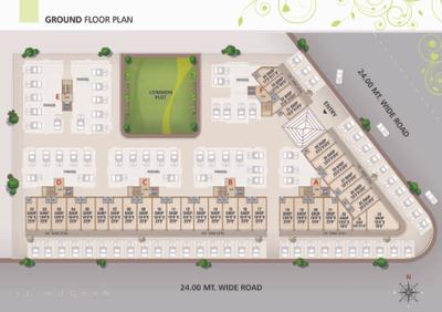 Image of 1200 Sq.ft 2 BHK Apartment / Flat for sale in Akshar Al Muqaam, Bhayli, Vadodara for Rs. 3500000