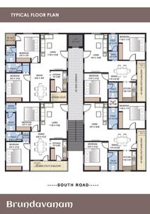 Image of 1569 Sq.ft 3 BHK Apartment / Flat for sale in Brundavanam, Madhurawada, Visakhapatnam for Rs. 8315700