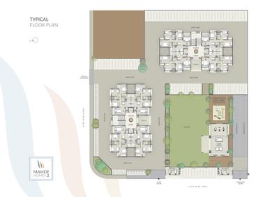Image of 1425 Sq.ft 3 BHK Apartment / Flat for sale in Vishwanath Maher Homes 2, Shela, Ahmedabad for Rs. 8000000